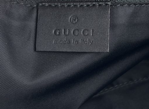 Gucci Supreme Monogram Web Black Messenger Bag 11