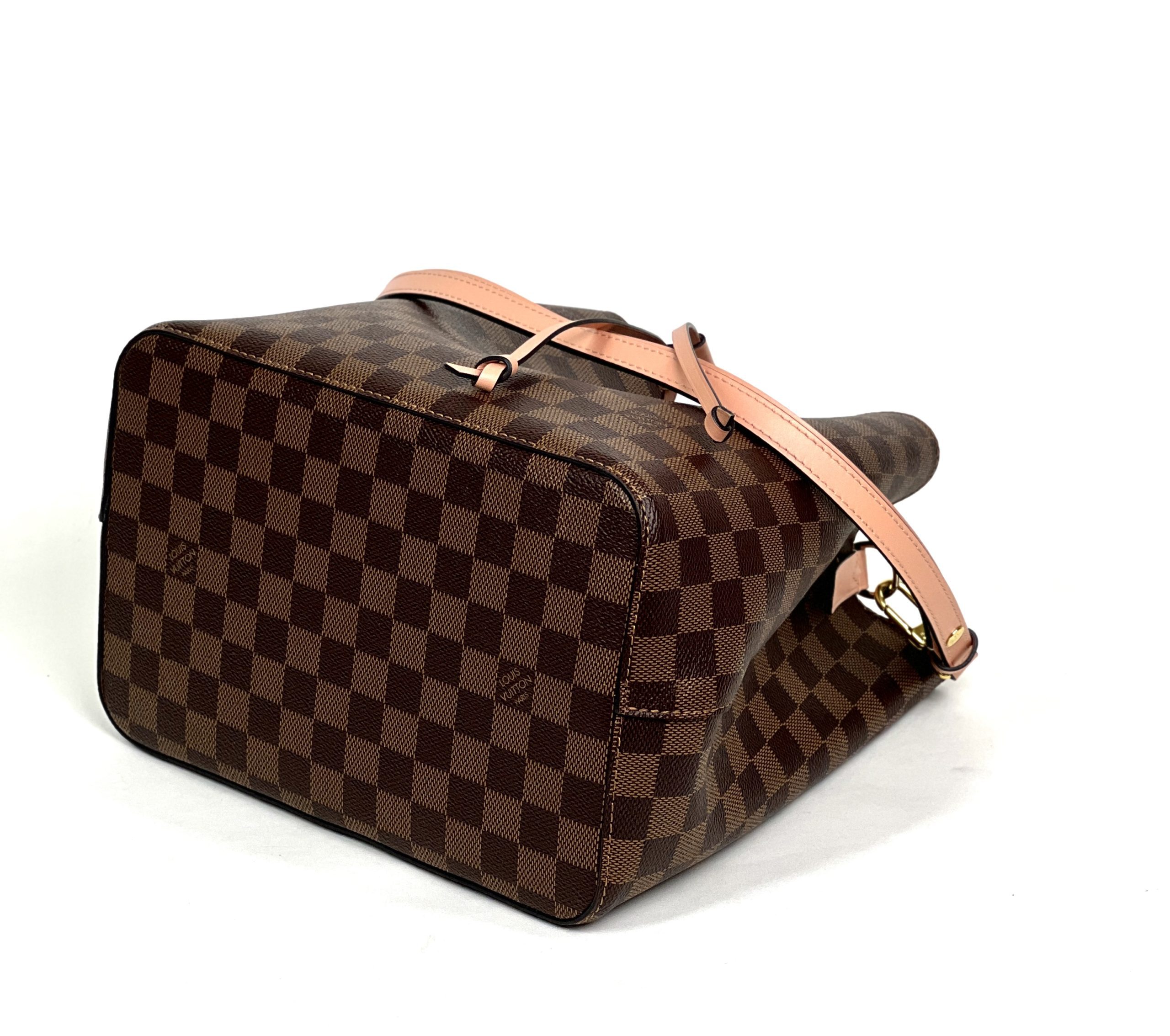 Louis Vuitton, Bags, Neverfull Crossbody Braided Strap Damier Azur New  With Tags Hard To Find