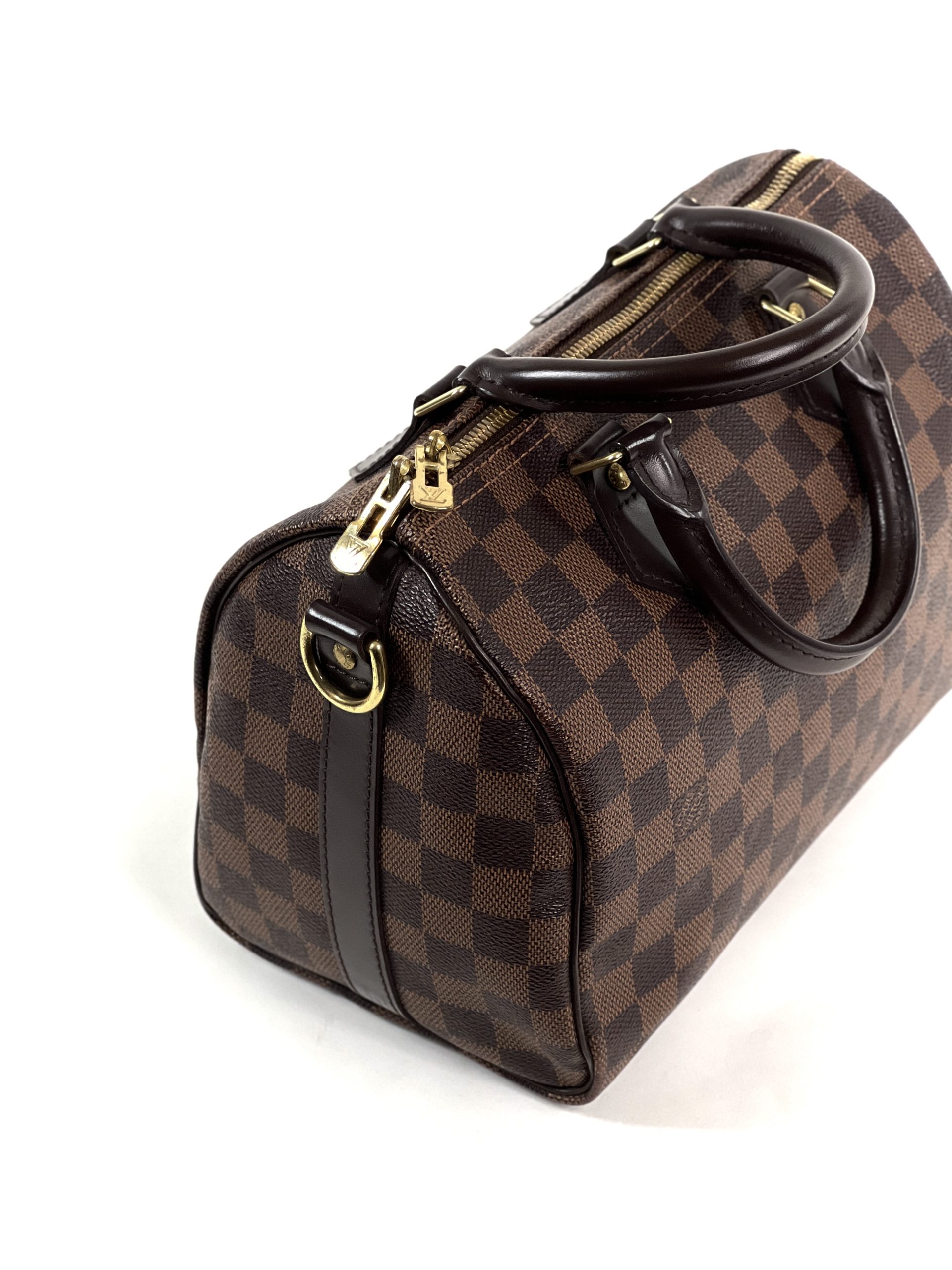 Louis Vuitton Cerise Monogram Empreinte Leather Speedy Bandouliere 25 Bag