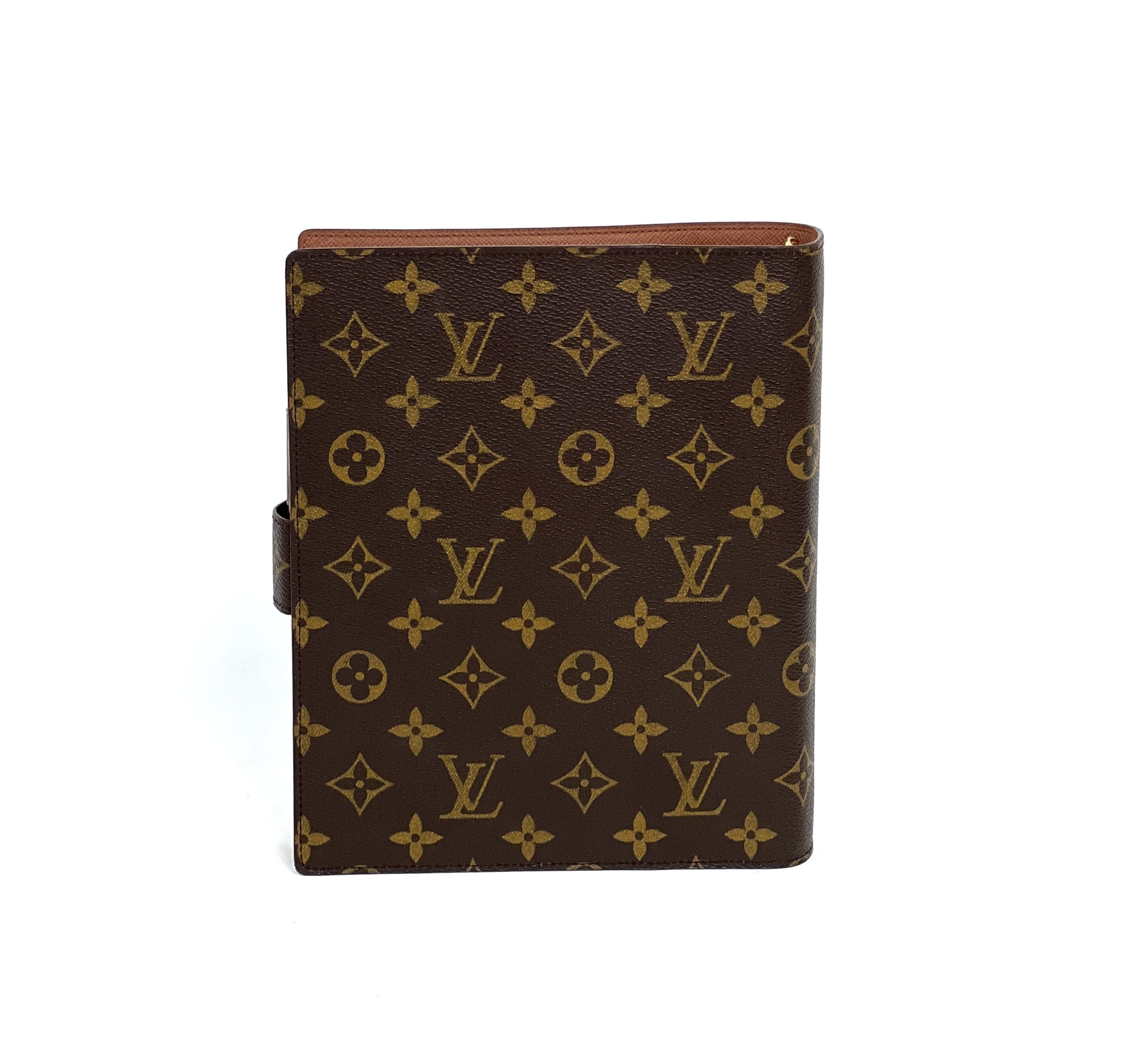 Louis Vuitton monogram medium ring agenda cover – My Girlfriend's Wardrobe  LLC