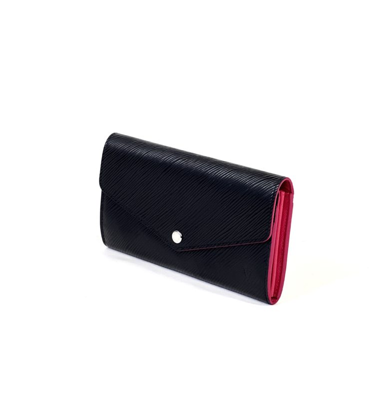 Louis Vuitton Black Portefeuille Epi Leather Pink Sarah Wallet - A World Of  Goods For You, LLC