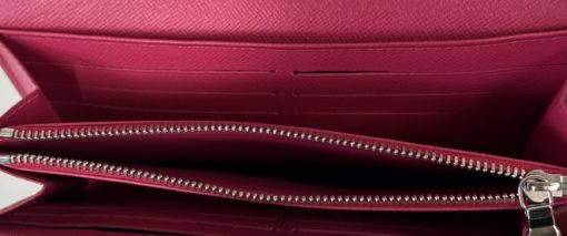 Louis Vuitton Black Portefeuille Epi Leather Pink Sarah Wallet 11