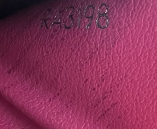 Louis Vuitton Black Portefeuille Epi Leather Pink Sarah Wallet 15