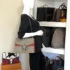 Gucci Supreme Monogram Dionysus Medium Shoulder Bag Red 2