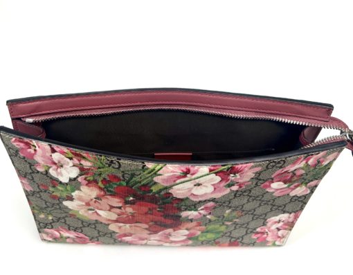 Gucci Large Supreme Blooms Cosmetic Case Clutch 17