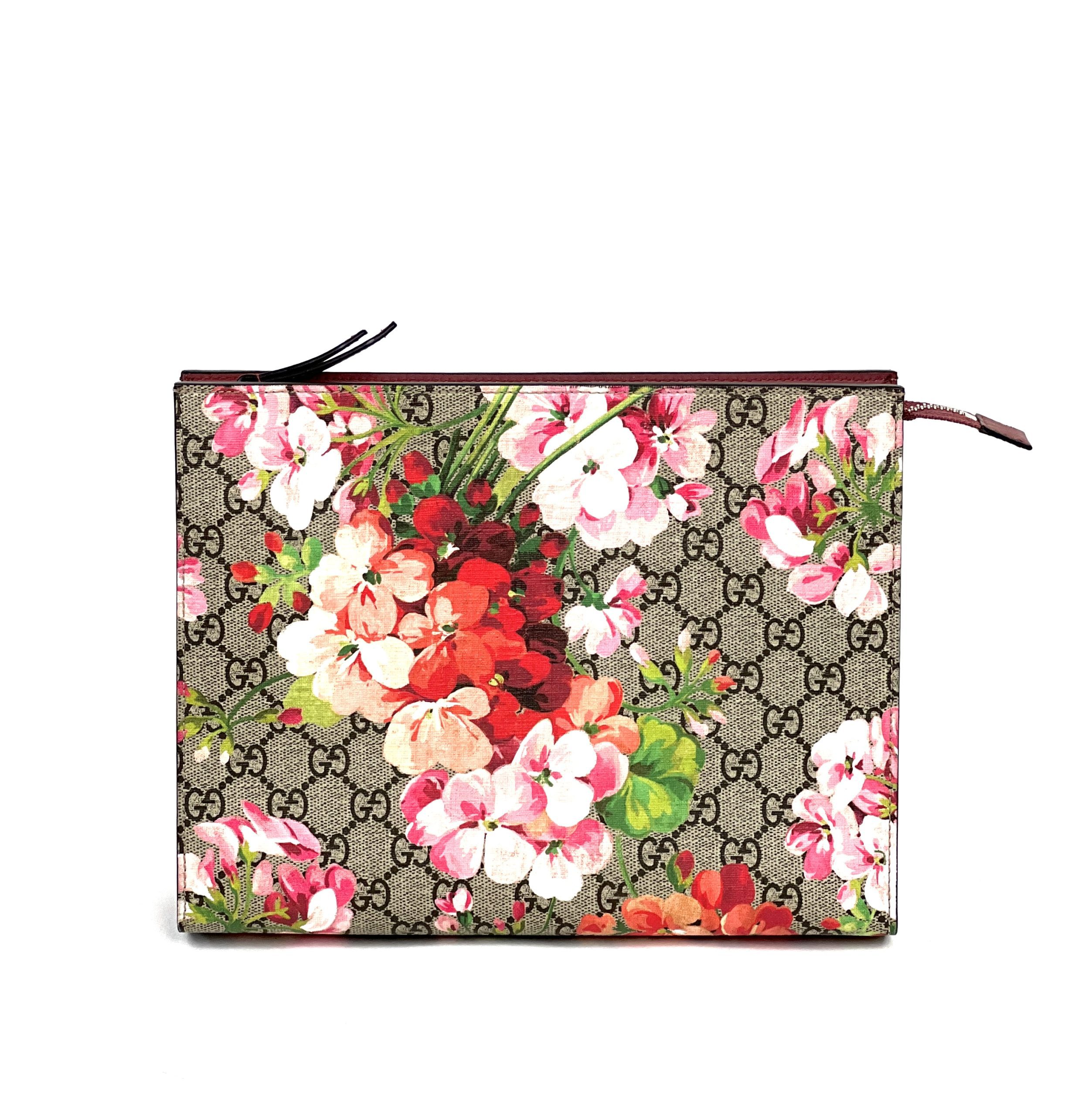 Gucci GG Blooms large cosmetic case