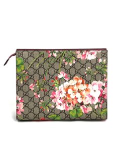 Gucci Large GG Supreme Blooms Cosmetic Case - A World Of Goods For You, LLC