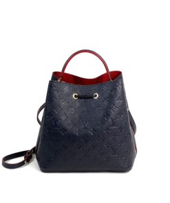 Bags, Louis Vuitton Neonoe Empreinte Red Blue Convertible Bag 220