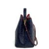 Louis Vuitton Monogram Empreinte Leather NéoNoé MM Navy and Red 8
