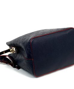 Louis Vuitton NeoNoe Handbag Monogram Empreinte Leather MM Blue 2408261