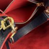 Louis Vuitton Monogram Empreinte Leather NéoNoé MM Navy and Red 15