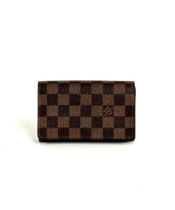 Louis Vuitton Damier Ebene Brown Tresor Wallet 2