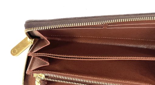 Louis Vuitton Monogram Brown Zippy Wallet 15