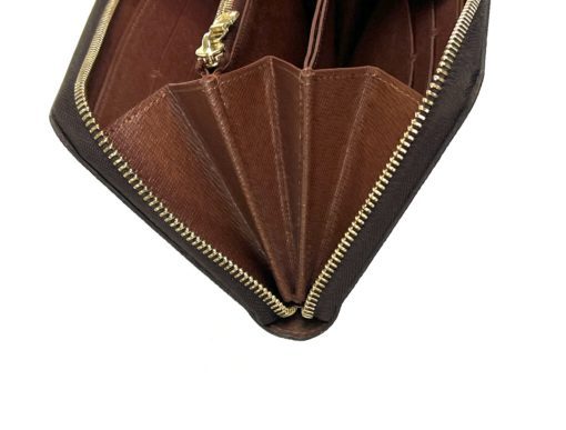 Louis Vuitton Monogram Brown Zippy Wallet 12