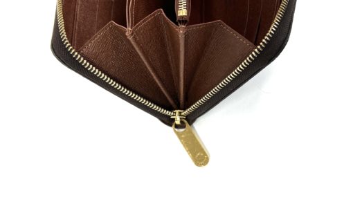 Louis Vuitton Monogram Brown Zippy Wallet 11