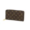 Louis Vuitton Monogram Brown French Kisslock Wallet 21