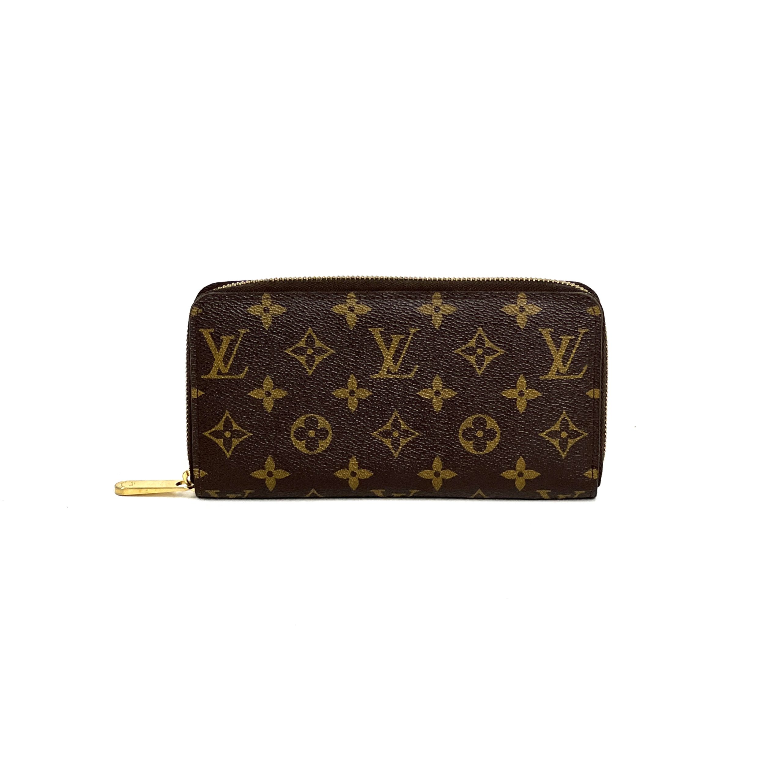 Louis Vuitton Zippy Canvas Wallet (pre-owned) in Brown