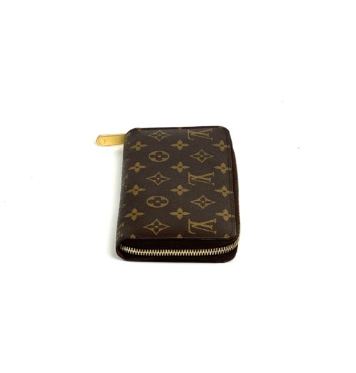 Louis Vuitton Monogram Brown Zippy Wallet 7