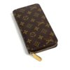 Louis Vuitton Monogram Brown Zippy Wallet 9