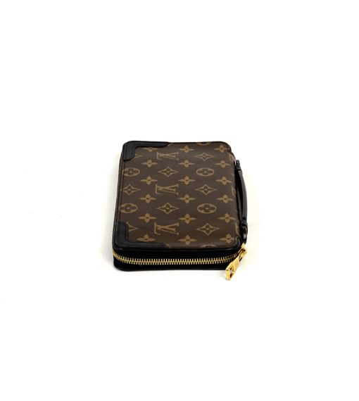Louis Vuitton Monogram Daily Organizer Travel Case Long Wallet Black 9