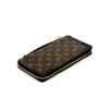 Louis Vuitton Monogram Daily Organizer Travel Case Long Wallet Black 6