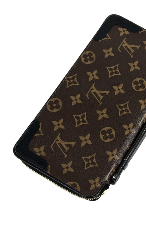 Louis Vuitton Monogram Daily Organizer Travel Case Long Wallet Black 11
