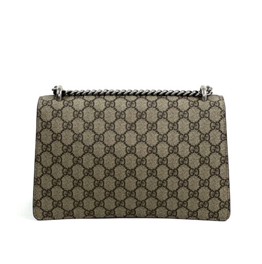 Gucci Supreme Monogram Dionysus Small Shoulder Bag Black 6