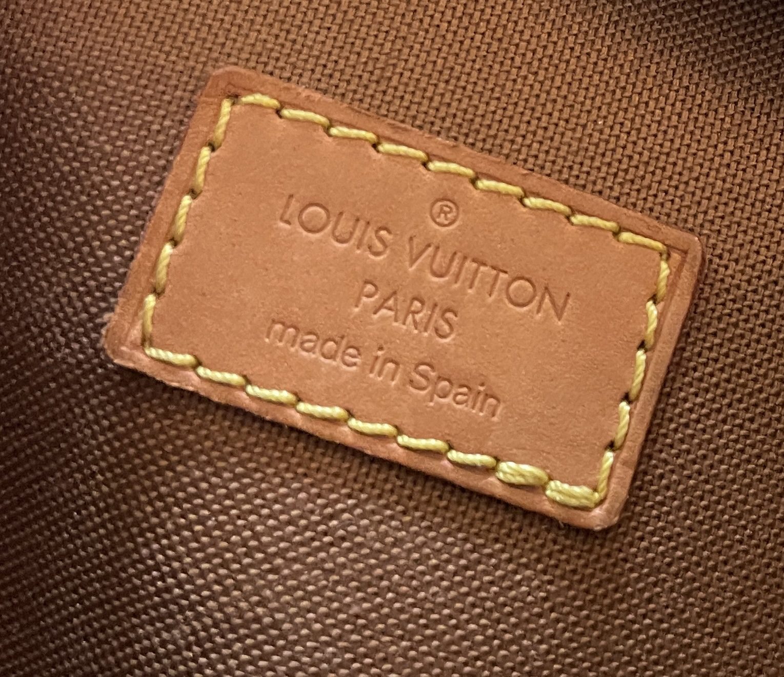 Auth Louis Vuitton Monogram Pochette Gange Body Bag Waist Bag M51870 -  e52795g