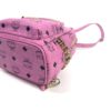 MCM Stark Bebe Boo Side Studs Backpack in Visetos Hot Pink X-Mini 29