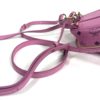 MCM Stark Bebe Boo Side Studs Backpack in Visetos Hot Pink X-Mini 24