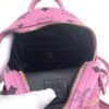 MCM Stark Bebe Boo Side Studs Backpack in Visetos Hot Pink X-Mini 10