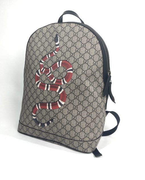 Gucci Supreme Limited Edition Kingsnake Large Logo Backpack 23