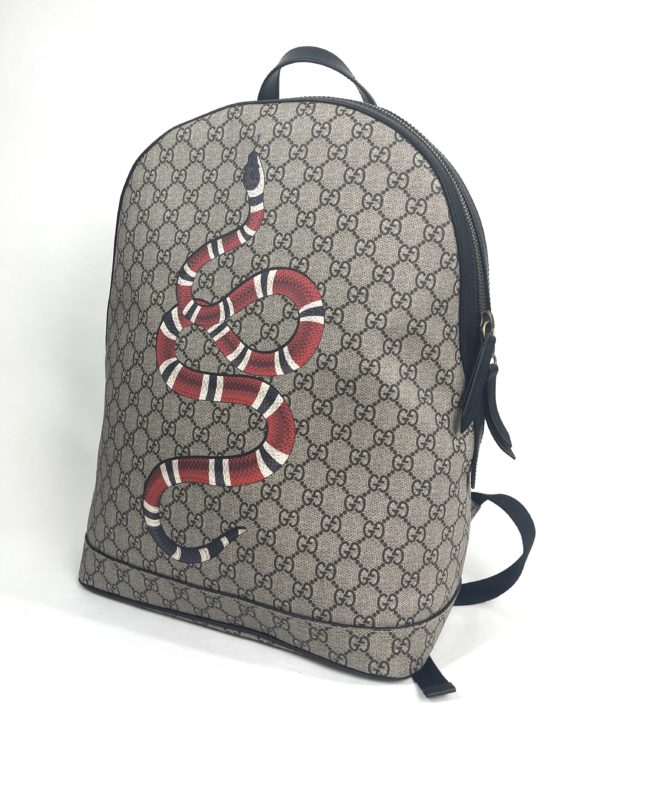 Gucci Supreme Canvas GG Large Backpack - A World Of Goods For You, LLC