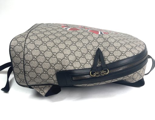 Gucci Supreme Limited Edition Kingsnake Large Logo Backpack 11