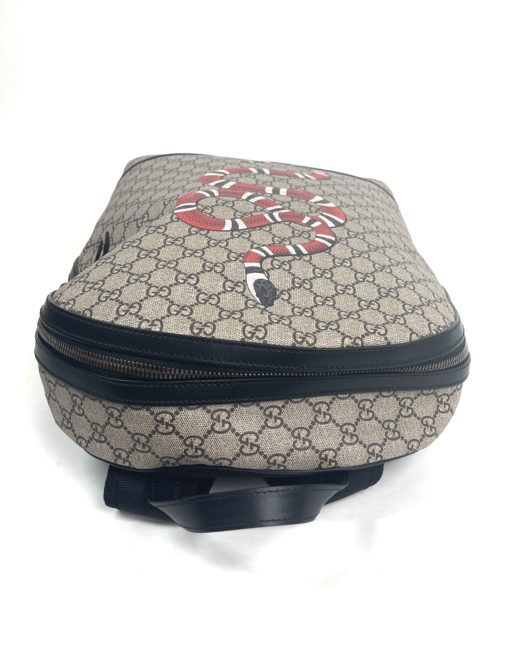 Gucci Supreme Limited Edition Kingsnake Large Logo Backpack 10