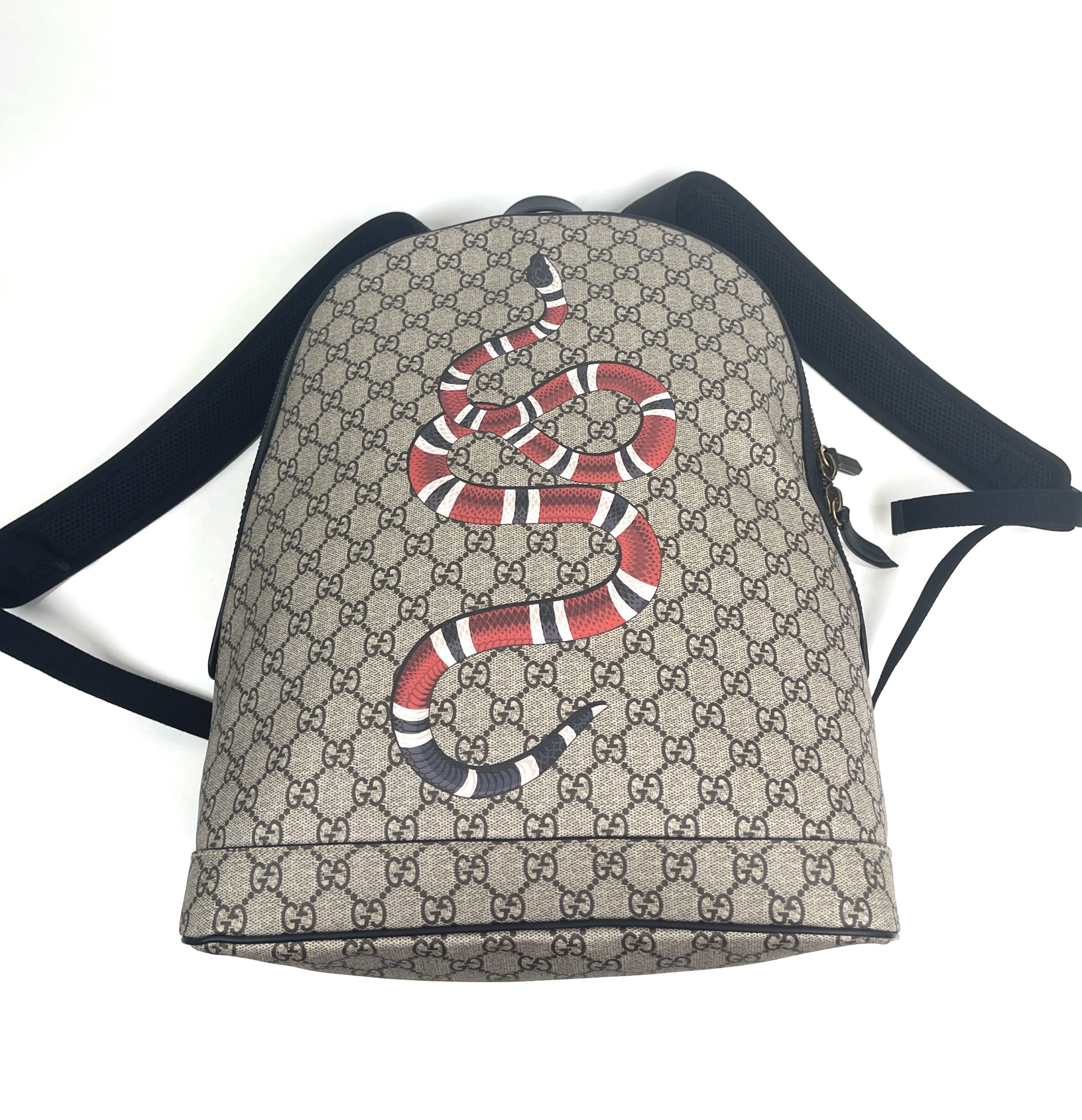 Gucci Supreme Edition Kingsnake Large Logo Backpack - A World Of Goods For You, LLC