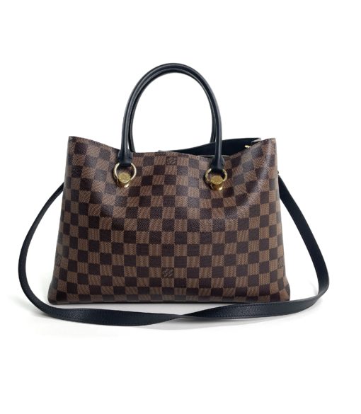 Louis Vuitton Damier Ebene Riverside Satchel Shoulder Bag 8
