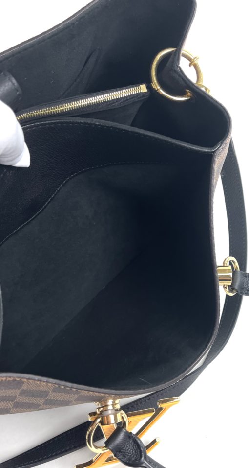 Louis Vuitton Damier Ebene Riverside Satchel Shoulder Bag 21