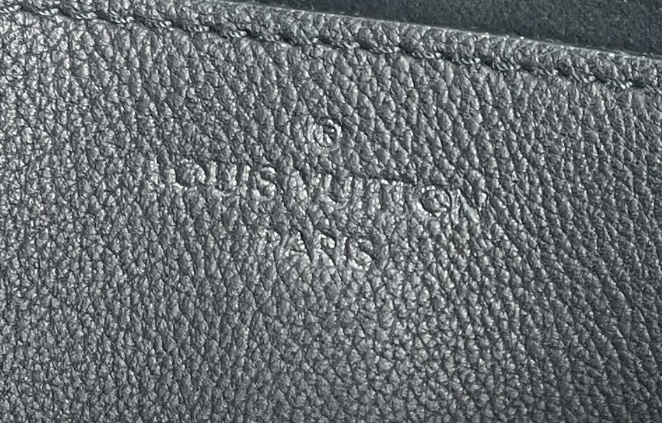 Louis Vuitton Riverside, Damier Ebene and Black. New in Box WA001