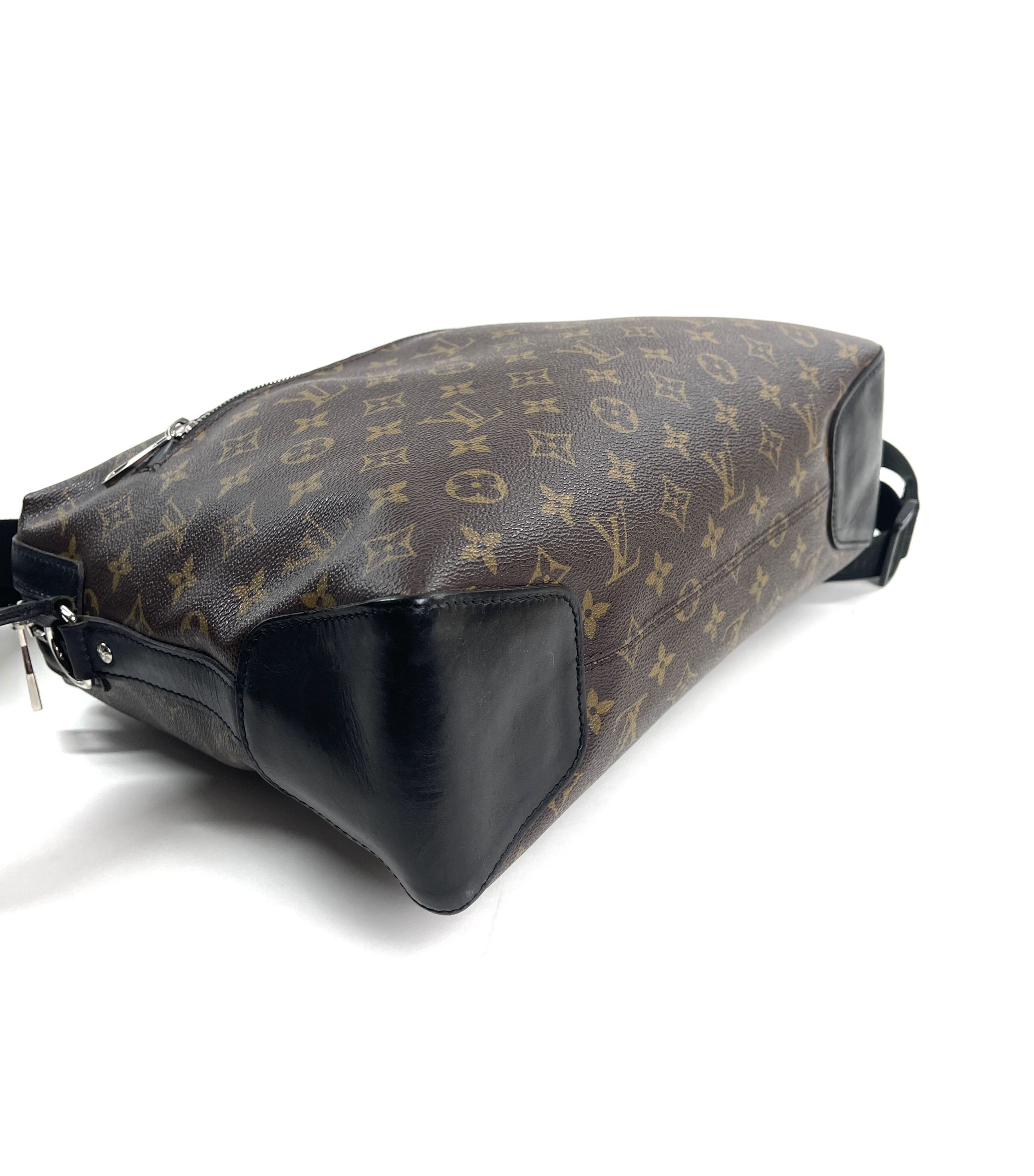 Shop Louis Vuitton MONOGRAM MACASSAR Leather Crossbody Bag Logo Messenger &  Shoulder Bags (M46327) by Sincerity_m639