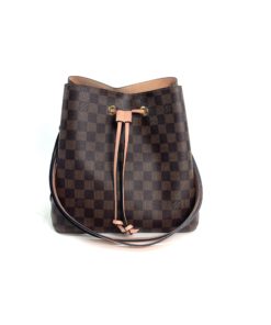 Louis Vuitton N40198 Neonoe Damier Ebene Venus Shoulder Bag Pink Ladies  Auth