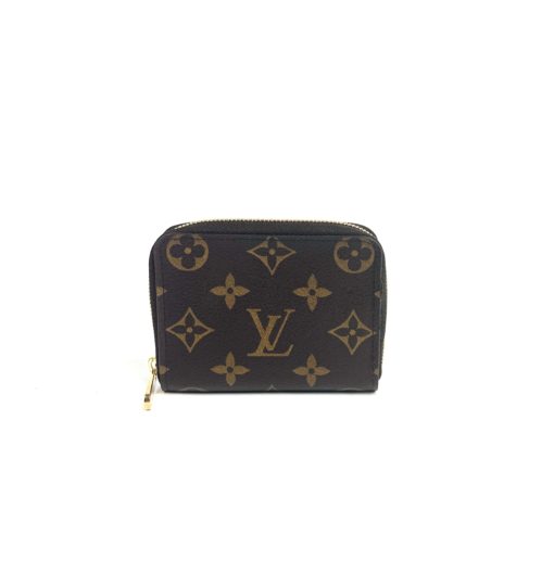 Louis Vuitton Monogram Brown Zippy Coin Purse Wallet 2