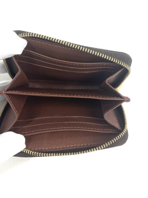 Louis Vuitton Monogram Brown Zippy Coin Purse Wallet 11