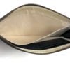 Gucci Black Leather Bee Star Motif Wristlet Pouch 12
