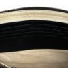 Gucci Black Leather Bee Star Motif Wristlet Pouch 13