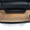Gucci Black Leather Blind For Love Animalier Bee Shoulder Bag 13
