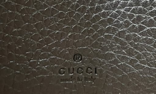 Gucci Black Leather Blind For Love Animalier Bee Shoulder Bag 5