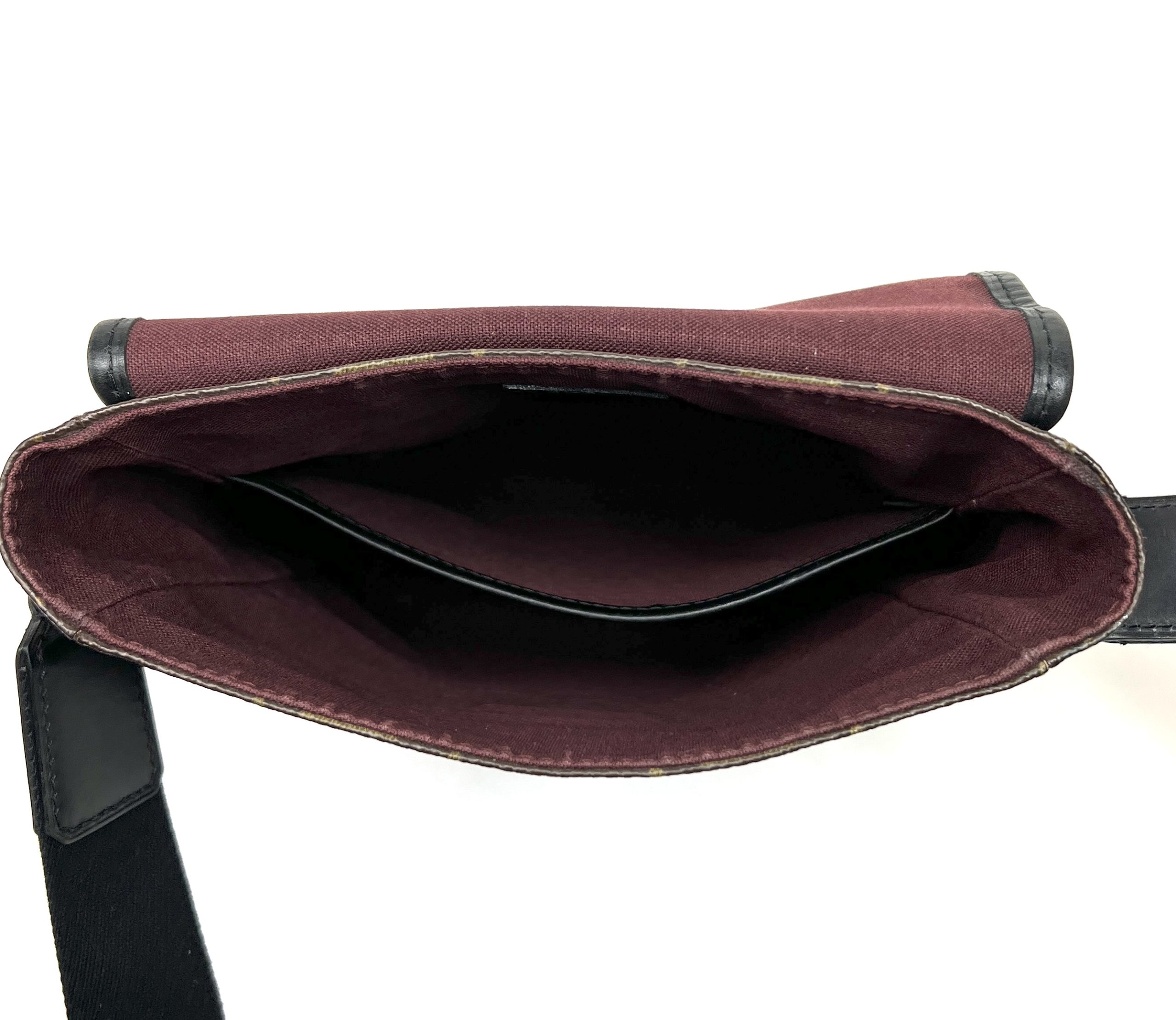 Louis Vuitton Monogram Black Leather Macassar Bass PM - A World Of Goods  For You, LLC