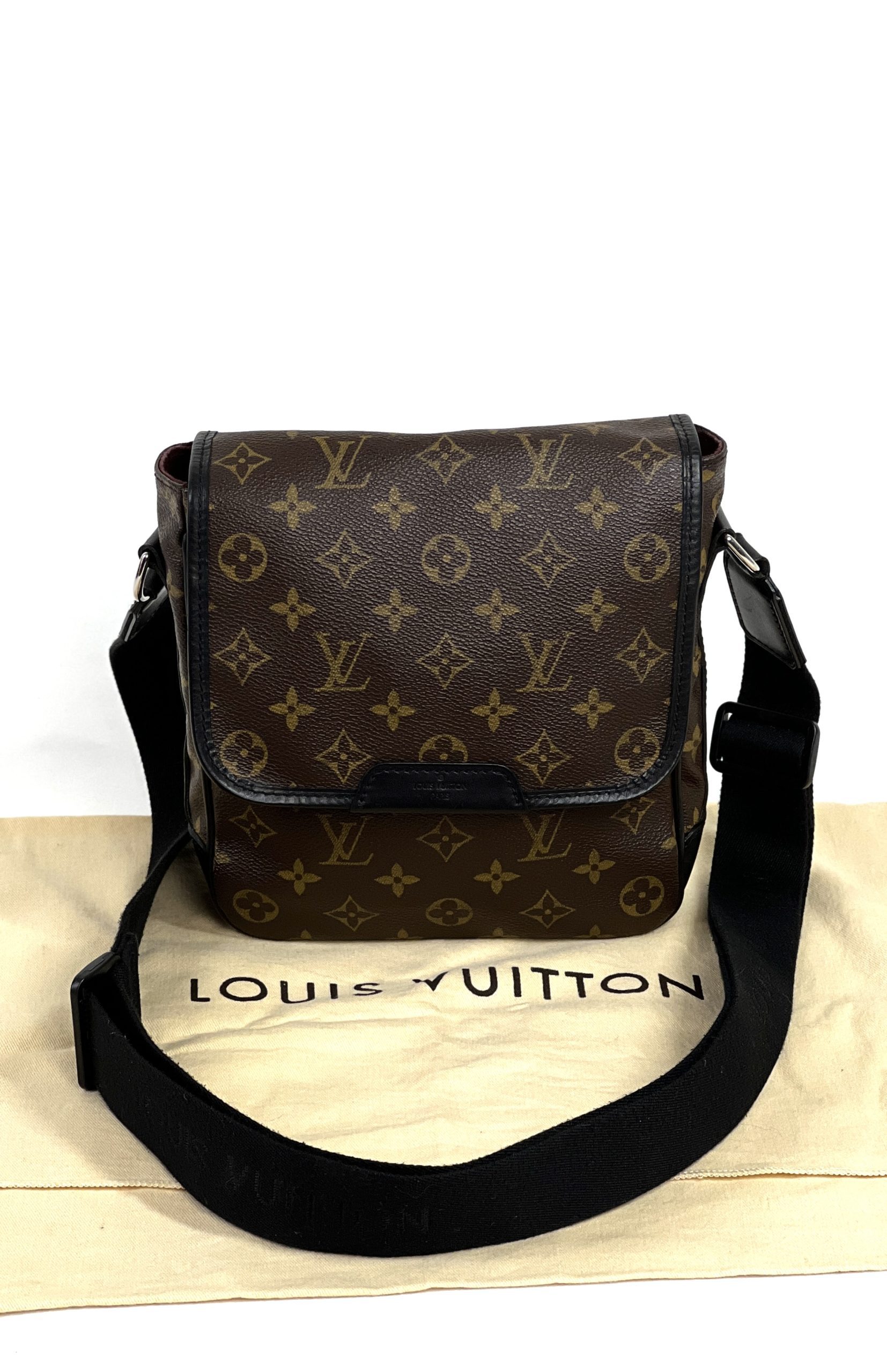 Louis Vuitton Monogram Macassar Canvas Bass Pm Bag