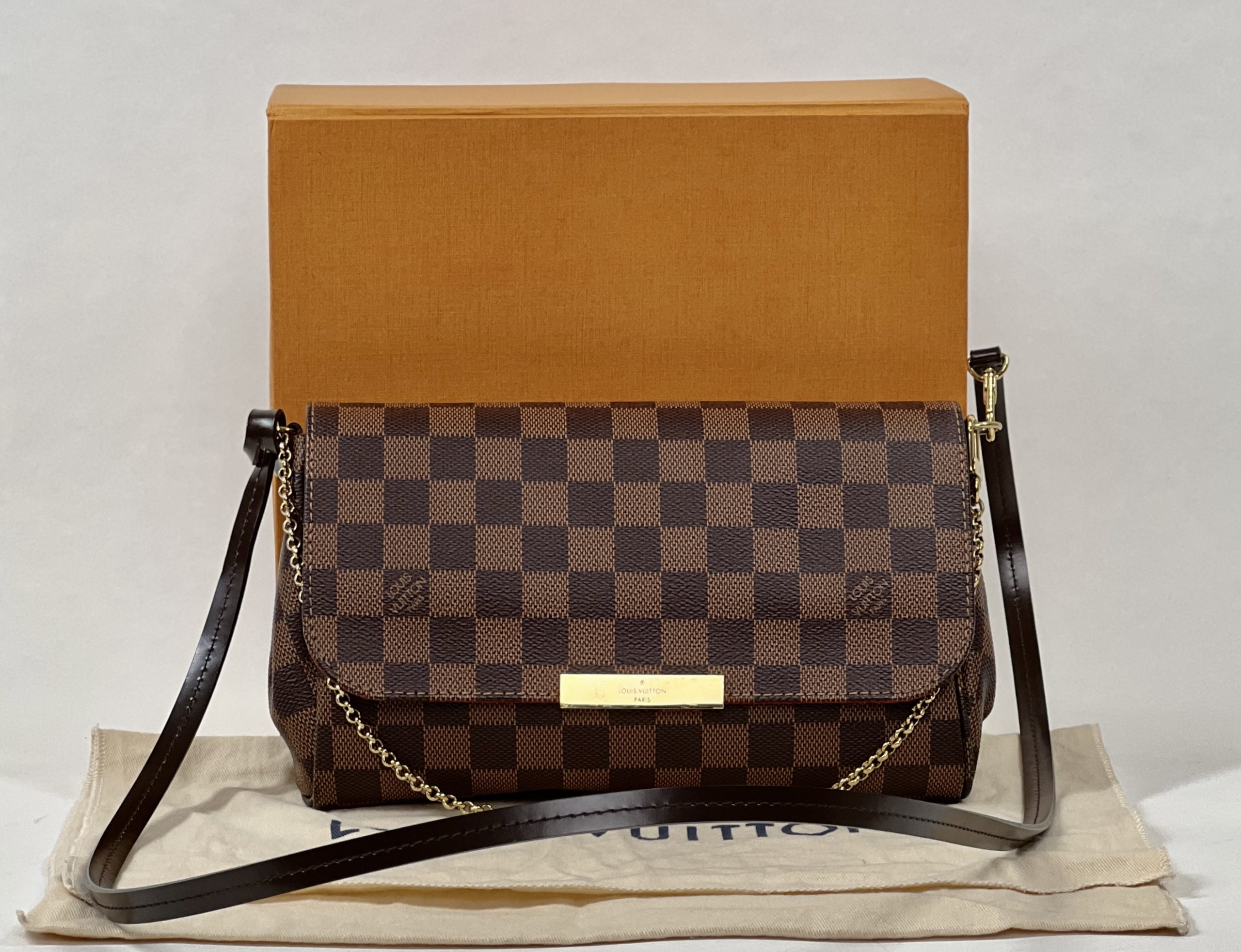 Louis Vuitton, Bags, Louis Vuitton Favorite Mm Damier Ebene Crossbody Bag